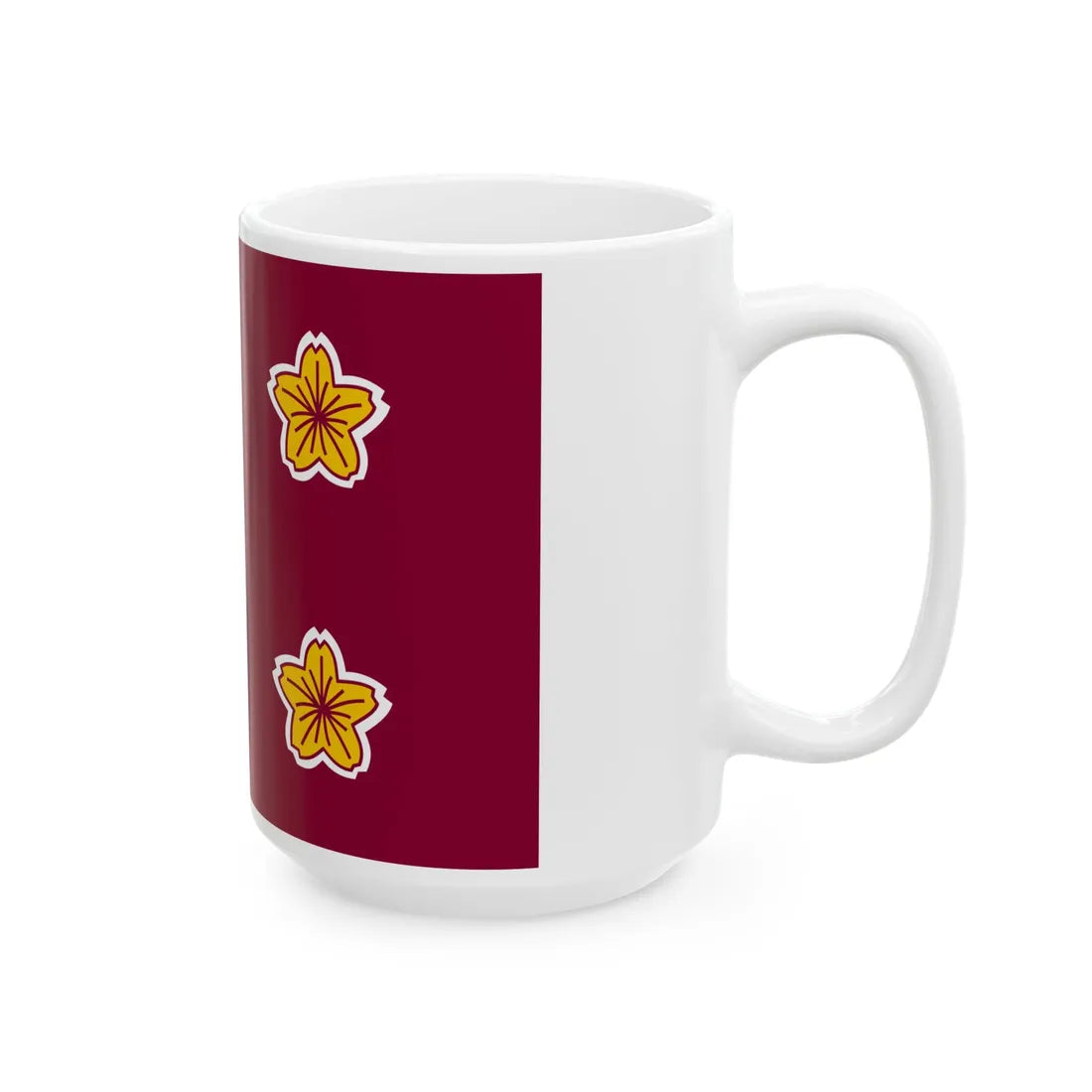 Naval Standard of the Vice Minister of Defense of Japan (Japan) White Coffee Mug - Go Mug Yourself
