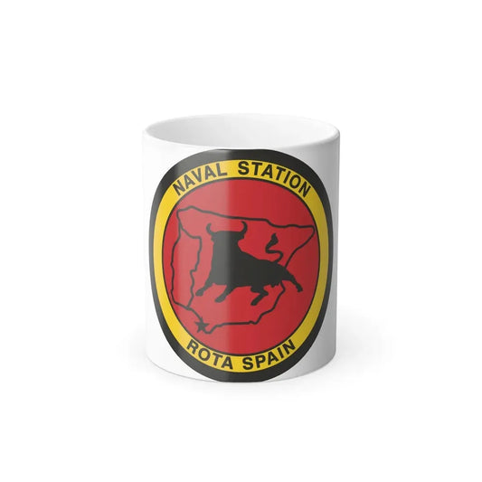 Naval Station Rota Spain (U.S. Navy) Color Changing Mug 11oz Default Title 11oz - Go Mug Yourself
