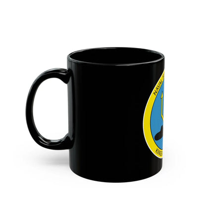 Naval Submarine Base Kings Bay Georgia (U.S. Navy) Black Coffee Mug-Go Mug Yourself