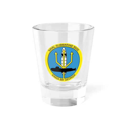 Naval Submarine Base Kings Bay Georgia (U.S. Navy) Shot Glass 1.5oz 1.5oz - Go Mug Yourself