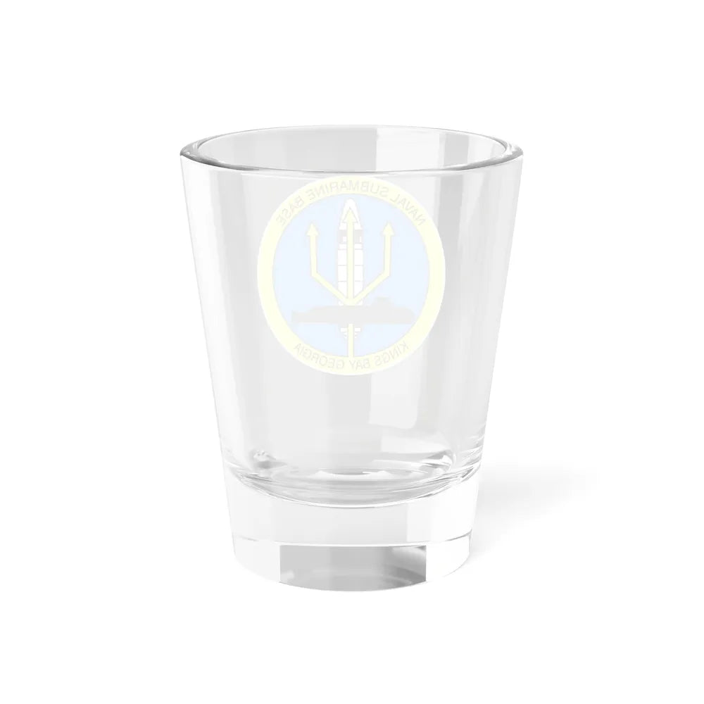 Naval Submarine Base Kings Bay Georgia (U.S. Navy) Shot Glass 1.5oz - Go Mug Yourself