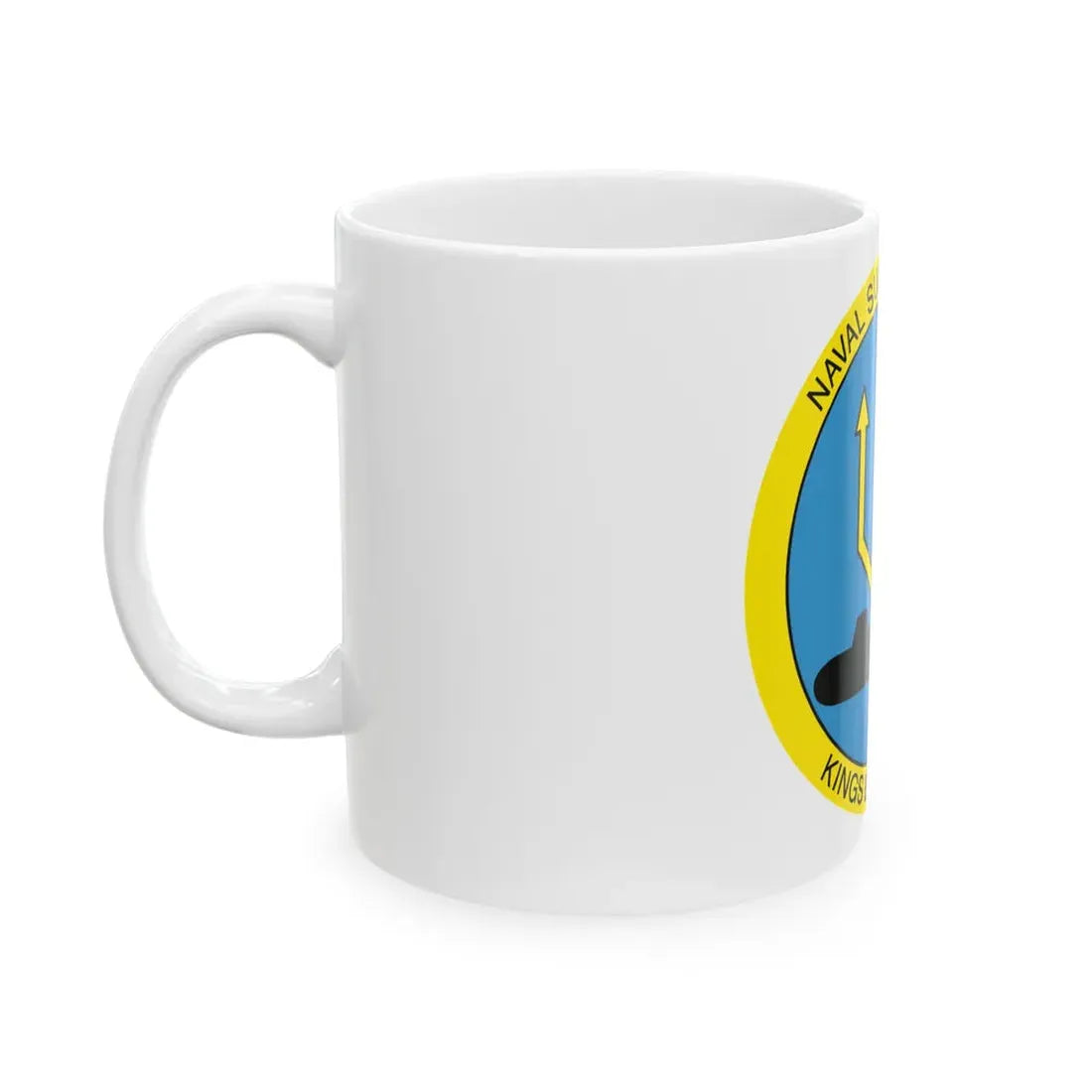 Naval Submarine Base Kings Bay Georgia (U.S. Navy) White Coffee Mug - Go Mug Yourself