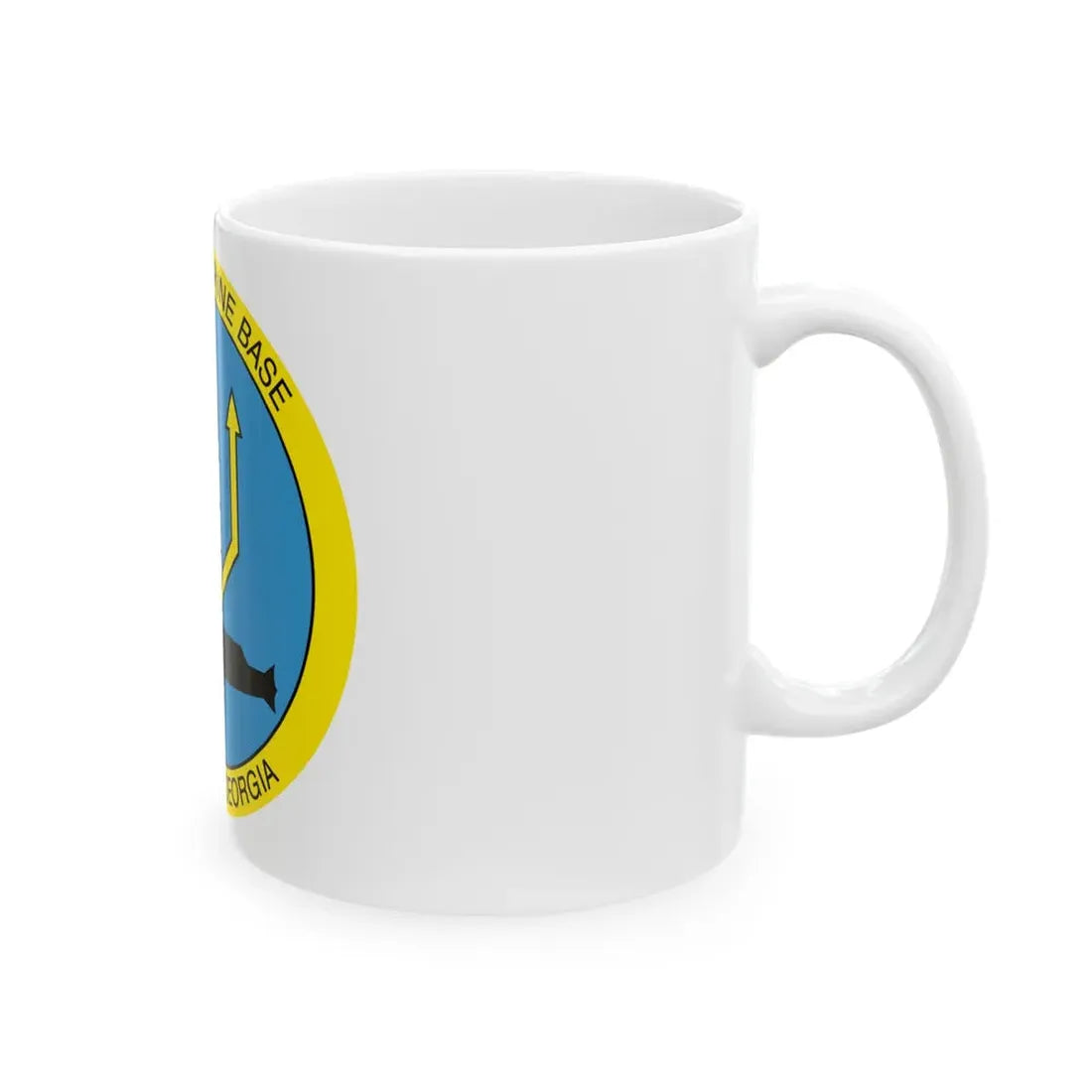 Naval Submarine Base Kings Bay Georgia (U.S. Navy) White Coffee Mug - Go Mug Yourself