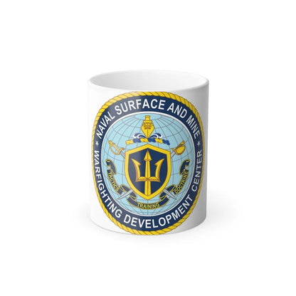 Naval Surface & Mine Warfighting Dev Center (U.S. Navy) Color Changing Mug 11oz-11oz-Go Mug Yourself