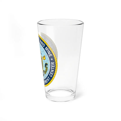 Naval Surface & Mine Warfighting Dev Center (U.S. Navy) Pint Glass 16oz-Go Mug Yourself