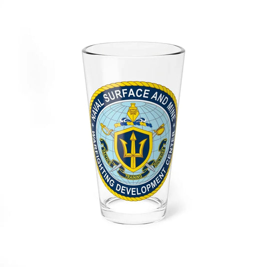 Naval Surface & Mine Warfighting Dev Center (U.S. Navy) Pint Glass 16oz 16oz - Go Mug Yourself
