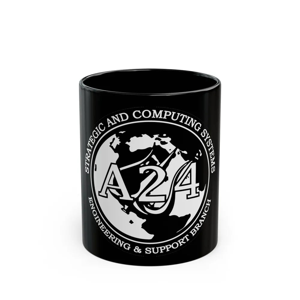 Naval Surface Warefare Ctr (U.S. Navy) Black Coffee Mug-11oz-Go Mug Yourself