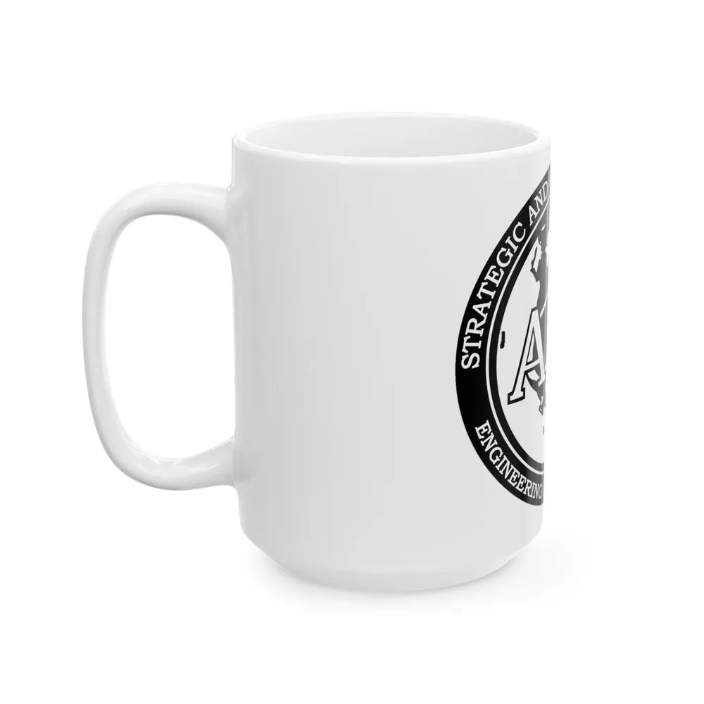 Naval Surface Warefare Ctr (U.S. Navy) White Coffee Mug-Go Mug Yourself