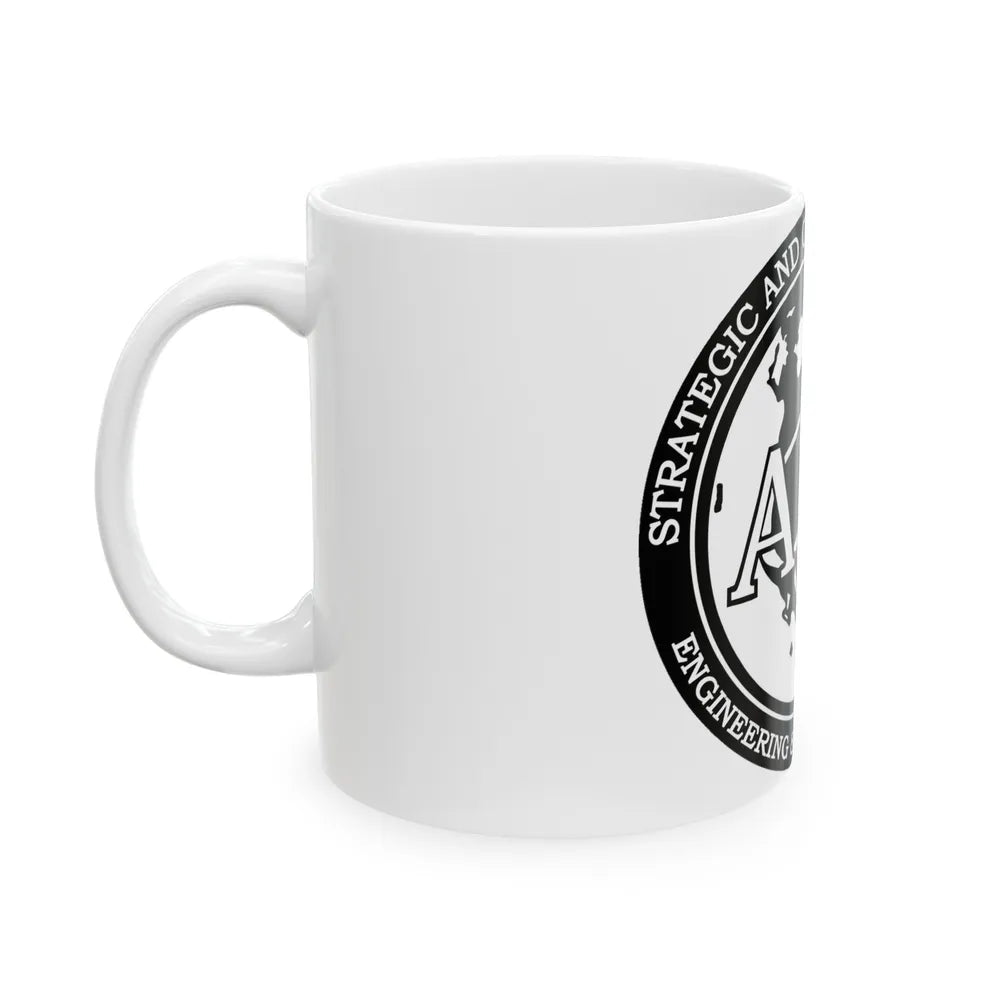 Naval Surface Warefare Ctr (U.S. Navy) White Coffee Mug-Go Mug Yourself