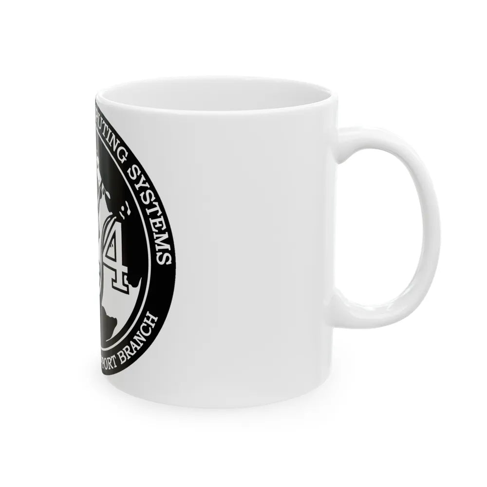 Naval Surface Warefare Ctr (U.S. Navy) White Coffee Mug-Go Mug Yourself