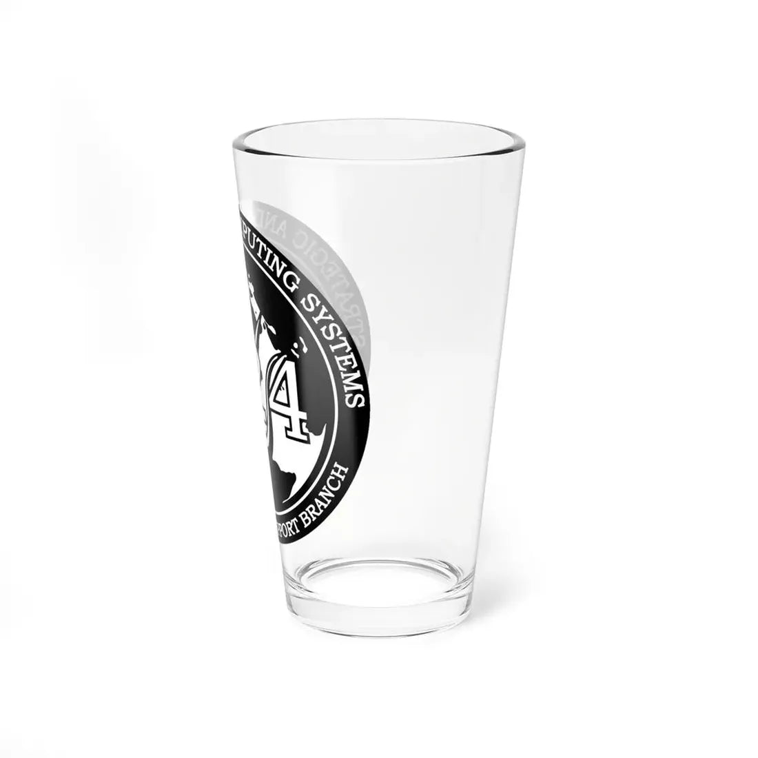 Naval Surface Warefare Ctr (U.S. Navy) Pint Glass 16oz - Go Mug Yourself