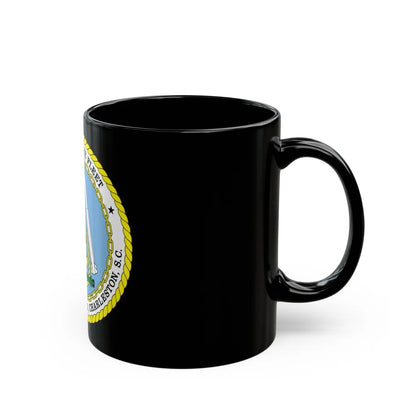 Naval Weapon Station Charleston SC (U.S. Navy) Black Coffee Mug-Go Mug Yourself