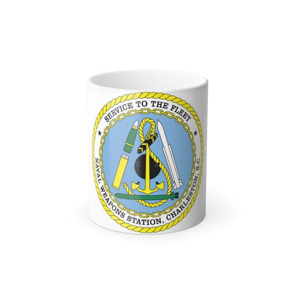 Naval Weapon Station Charleston SC (U.S. Navy) Color Changing Mug 11oz-11oz-Go Mug Yourself