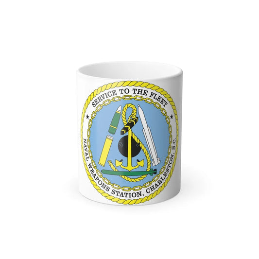 Naval Weapon Station Charleston SC (U.S. Navy) Color Changing Mug 11oz-11oz-Go Mug Yourself