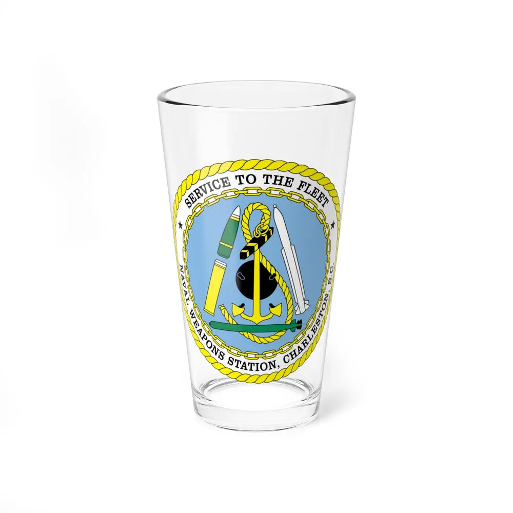 Naval Weapon Station Charleston SC (U.S. Navy) Pint Glass 16oz-16oz-Go Mug Yourself