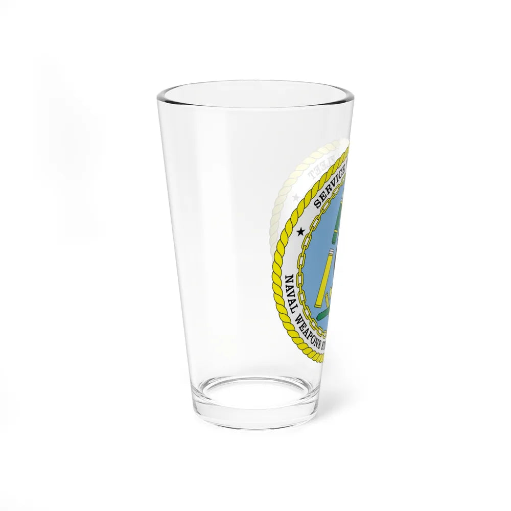 Naval Weapon Station Charleston SC (U.S. Navy) Pint Glass 16oz-Go Mug Yourself