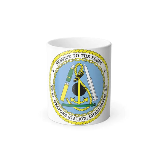 Naval Weapon Station Charleston SC (U.S. Navy) Color Changing Mug 11oz Default Title 11oz - Go Mug Yourself