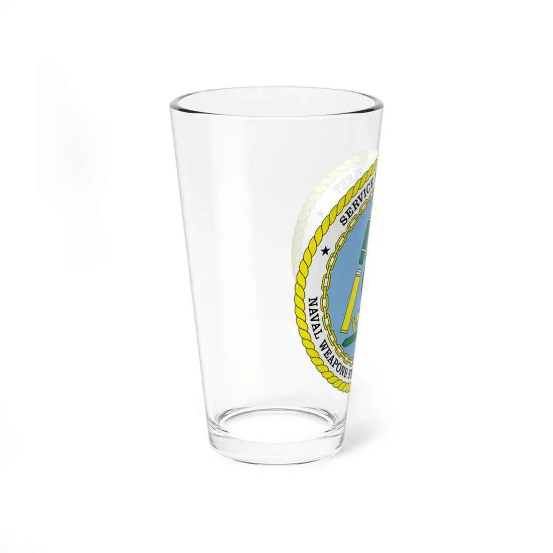 Naval Weapon Station Charleston SC (U.S. Navy) Pint Glass 16oz - Go Mug Yourself