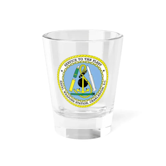 Naval Weapon Station Charleston SC (U.S. Navy) Shot Glass 1.5oz 1.5oz - Go Mug Yourself