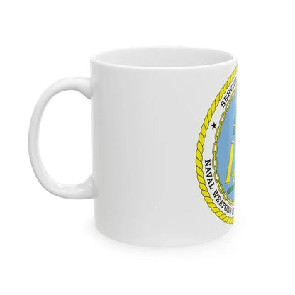 Naval Weapon Station Charleston SC (U.S. Navy) White Coffee Mug - Go Mug Yourself