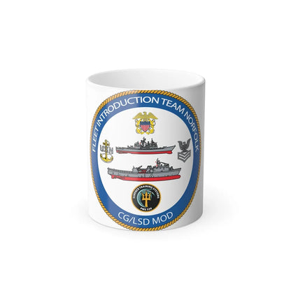 NAVSEA Fit Norfolk (U.S. Navy) Color Changing Mug 11oz-11oz-Go Mug Yourself