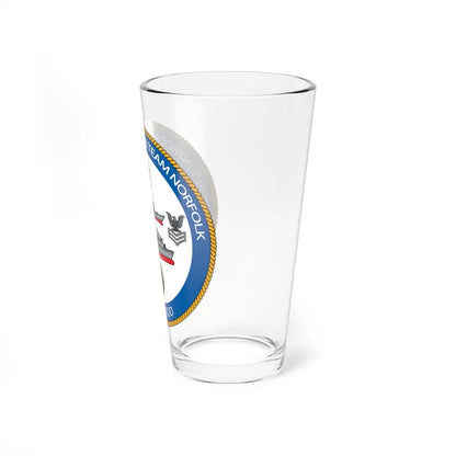 NAVSEA Fit Norfolk (U.S. Navy) Pint Glass 16oz-Go Mug Yourself