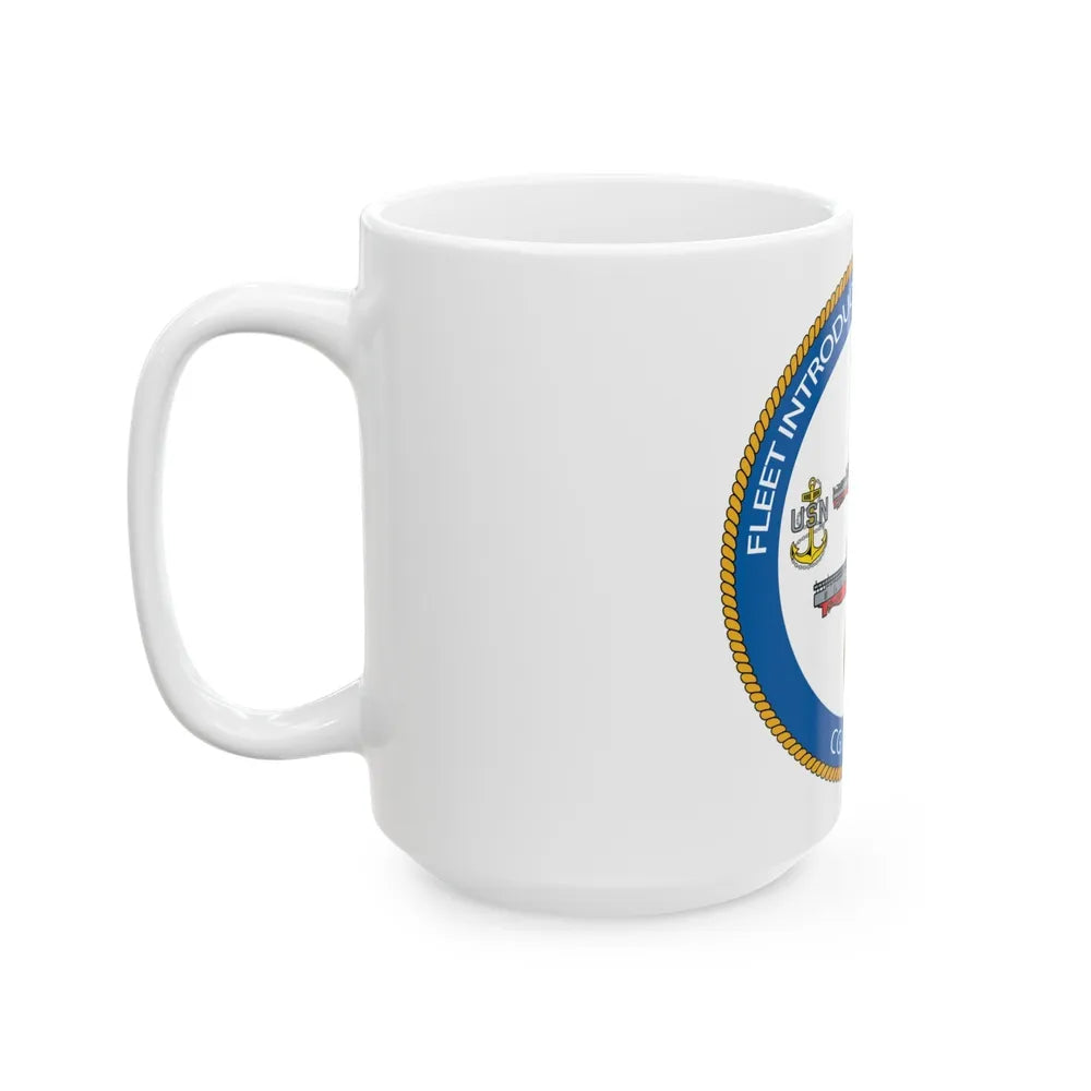 NAVSEA Fit Norfolk (U.S. Navy) White Coffee Mug-Go Mug Yourself