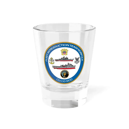 NAVSEA Fit Norfolk (U.S. Navy) Shot Glass 1.5oz 1.5oz - Go Mug Yourself