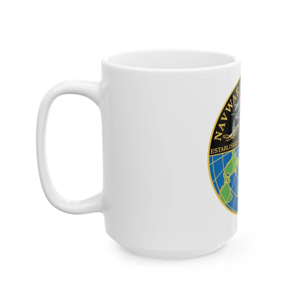 NAVWAR Goat Locker (U.S. Navy) White Coffee Mug-Go Mug Yourself