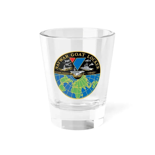 NAVWAR Goat Locker (U.S. Navy) Shot Glass 1.5oz 1.5oz - Go Mug Yourself