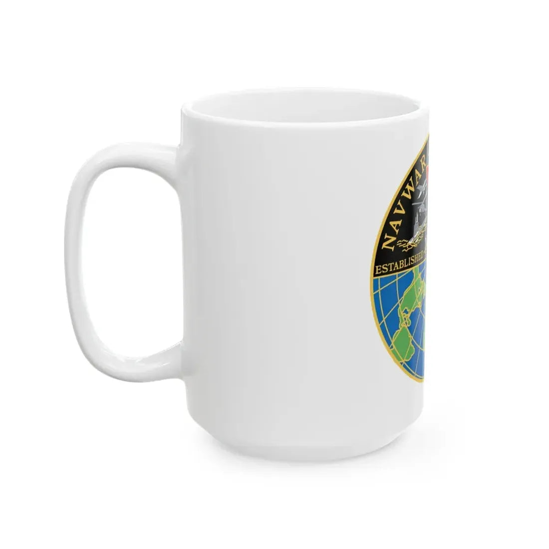 NAVWAR Goat Locker (U.S. Navy) White Coffee Mug - Go Mug Yourself
