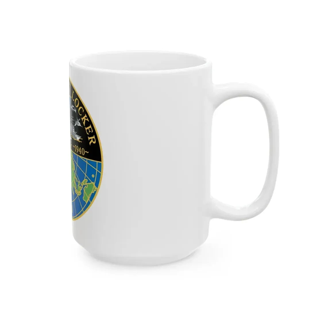 NAVWAR Goat Locker (U.S. Navy) White Coffee Mug - Go Mug Yourself