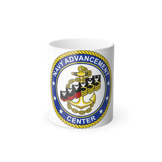 Navy Advancement Center NAC (U.S. Navy) Color Changing Mug 11oz-11oz-Go Mug Yourself