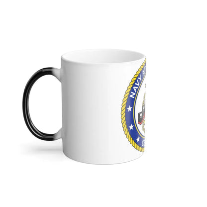 Navy Advancement Center NAC (U.S. Navy) Color Changing Mug 11oz-Go Mug Yourself