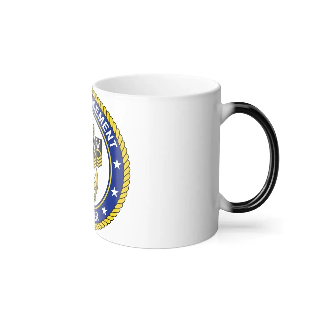 Navy Advancement Center NAC (U.S. Navy) Color Changing Mug 11oz-Go Mug Yourself
