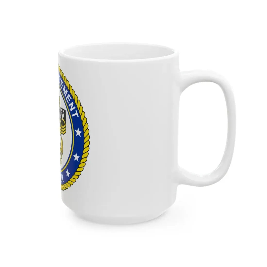 Navy Advancement Center NAC (U.S. Navy) White Coffee Mug - Go Mug Yourself