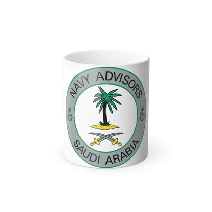 Navy Advisors Saudi Arabia (U.S. Navy) Color Changing Mug 11oz-11oz-Go Mug Yourself