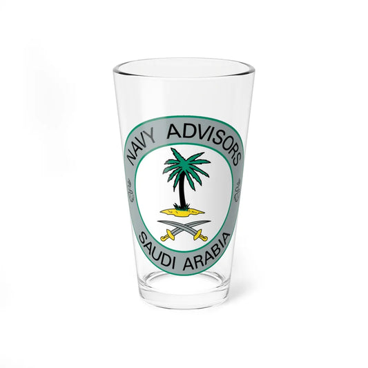 Navy Advisors Saudi Arabia (U.S. Navy) Pint Glass 16oz-16oz-Go Mug Yourself