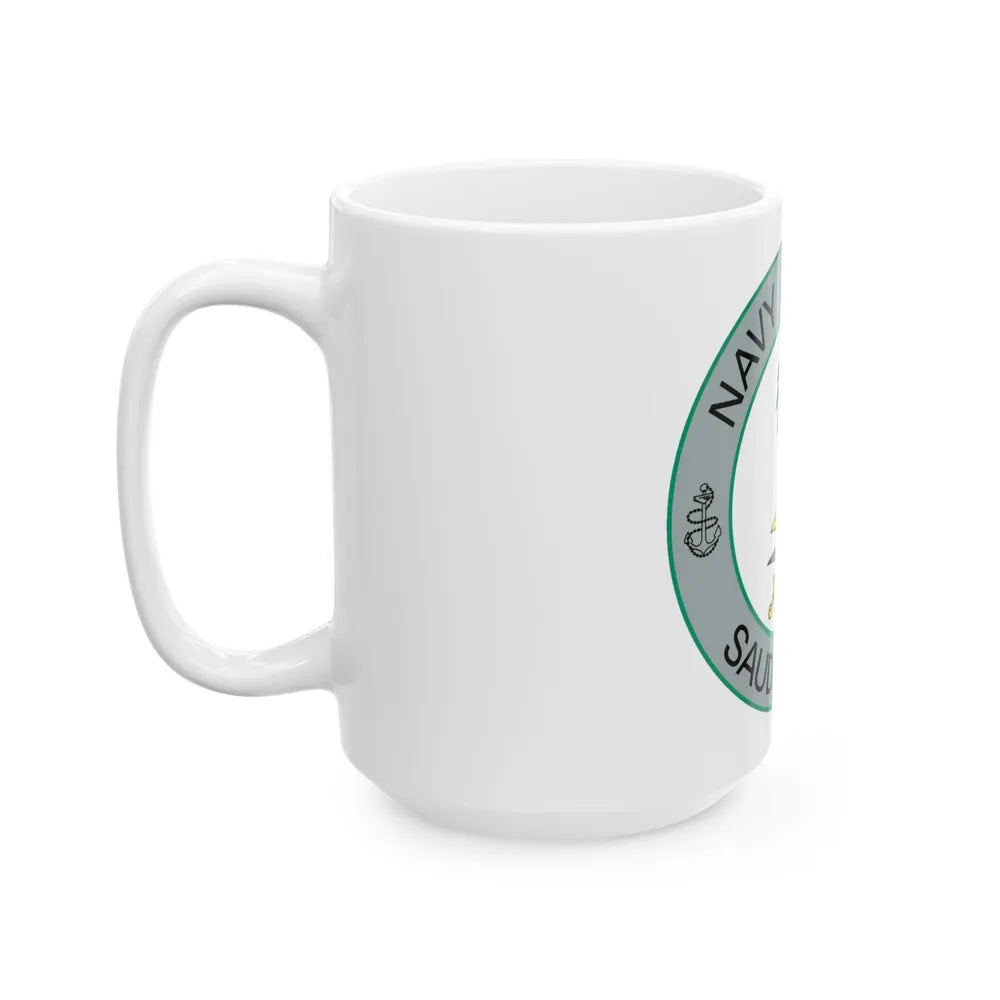 Navy Advisors Saudi Arabia (U.S. Navy) White Coffee Mug-Go Mug Yourself