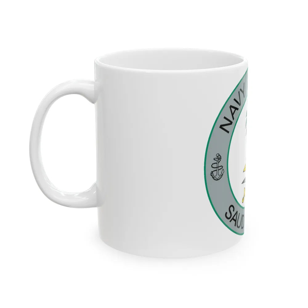 Navy Advisors Saudi Arabia (U.S. Navy) White Coffee Mug-Go Mug Yourself