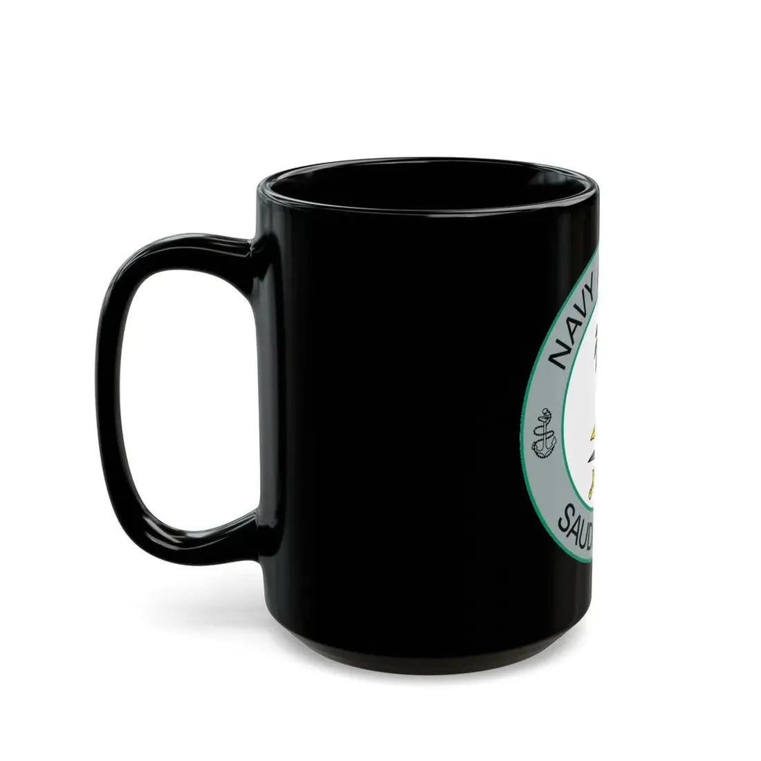 Navy Advisors Saudi Arabia (U.S. Navy) Black Coffee Mug - Go Mug Yourself