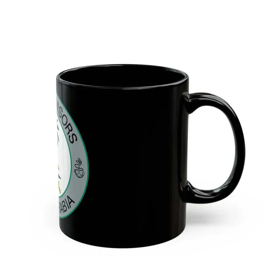 Navy Advisors Saudi Arabia (U.S. Navy) Black Coffee Mug - Go Mug Yourself