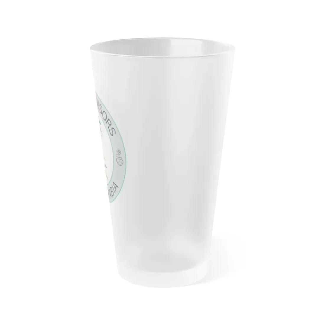 Navy Advisors Saudi Arabia (U.S. Navy) Frosted Pint Glass 16oz - Go Mug Yourself
