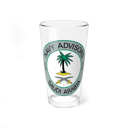 Navy Advisors Saudi Arabia (U.S. Navy) Pint Glass 16oz 16oz - Go Mug Yourself