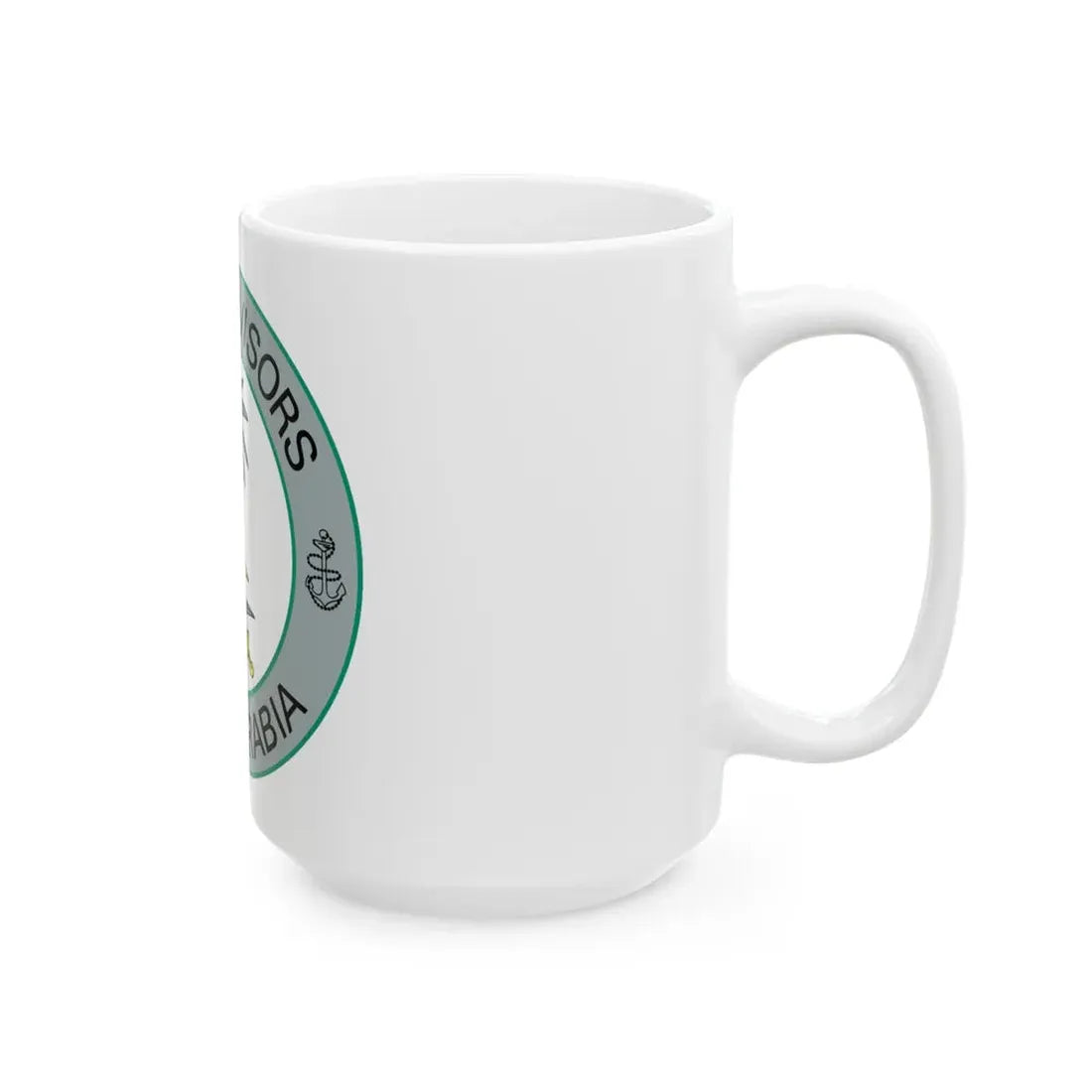 Navy Advisors Saudi Arabia (U.S. Navy) White Coffee Mug - Go Mug Yourself