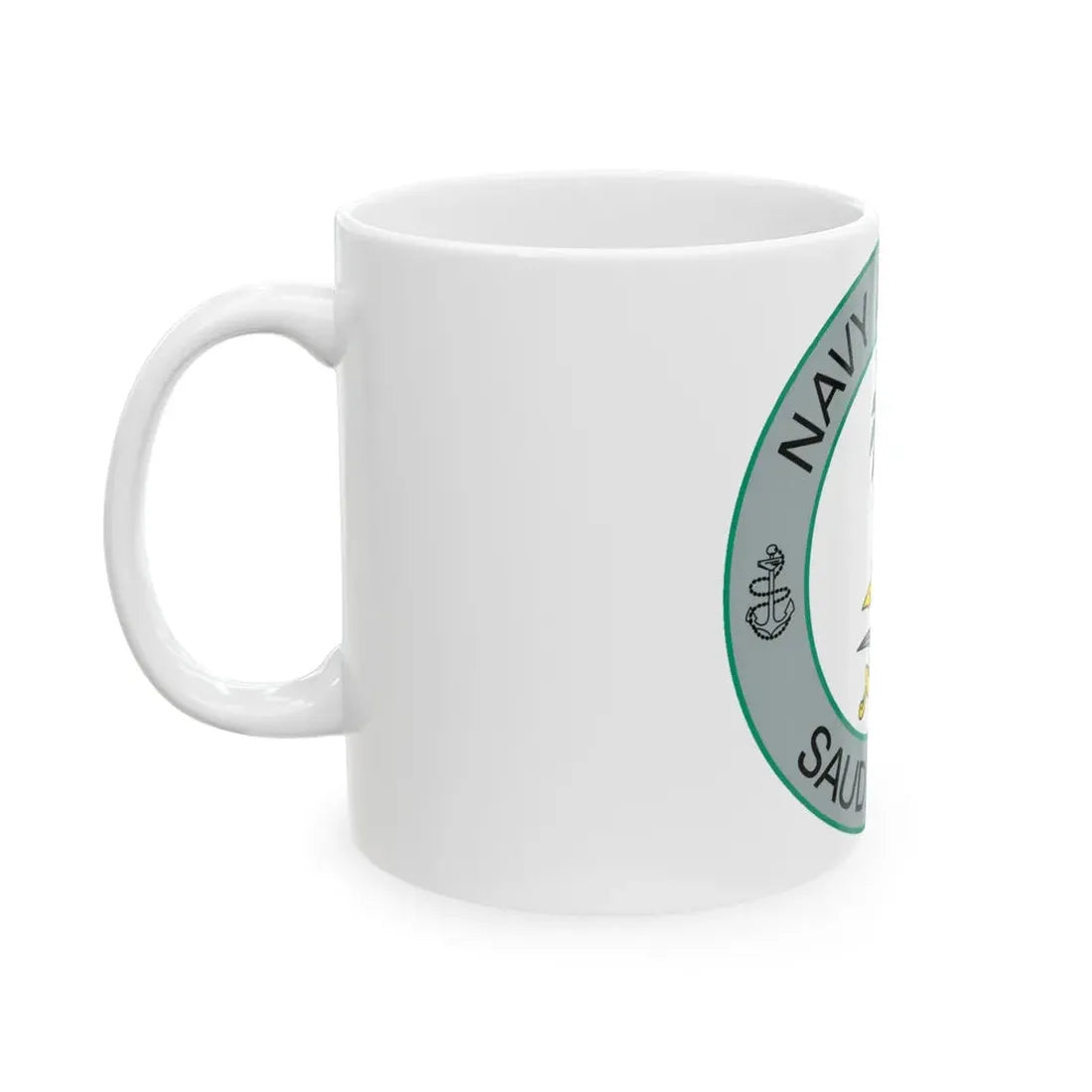 Navy Advisors Saudi Arabia (U.S. Navy) White Coffee Mug - Go Mug Yourself