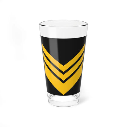 Navy ALB OR 9 (Albania) (Military Rank) Pint Glass 16oz 16oz - Go Mug Yourself