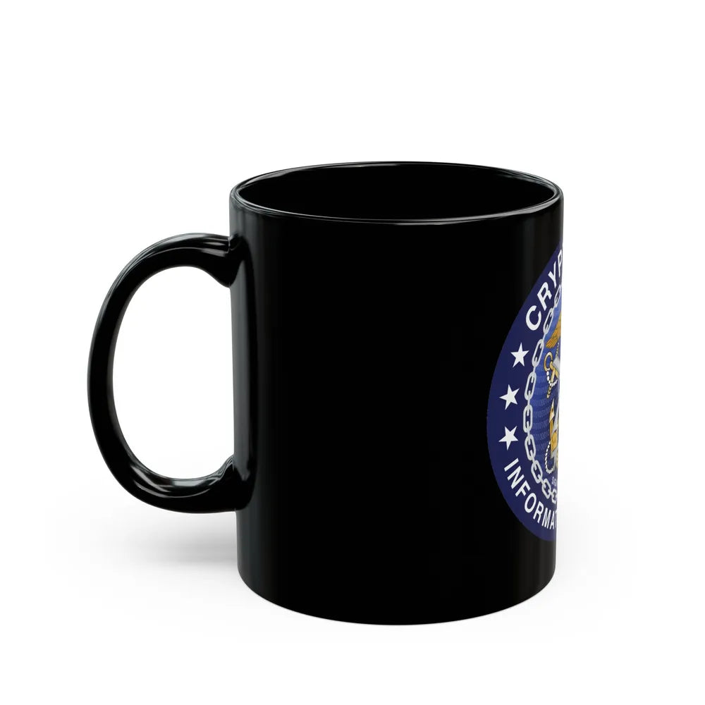 Navy cryptologic community (U.S. Navy) Black Coffee Mug-Go Mug Yourself