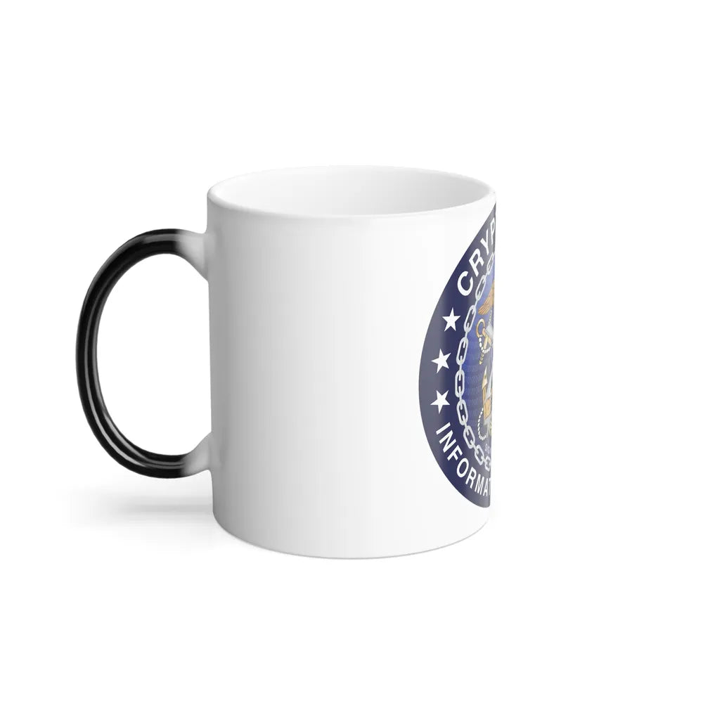 Navy cryptologic community (U.S. Navy) Color Changing Mug 11oz-Go Mug Yourself