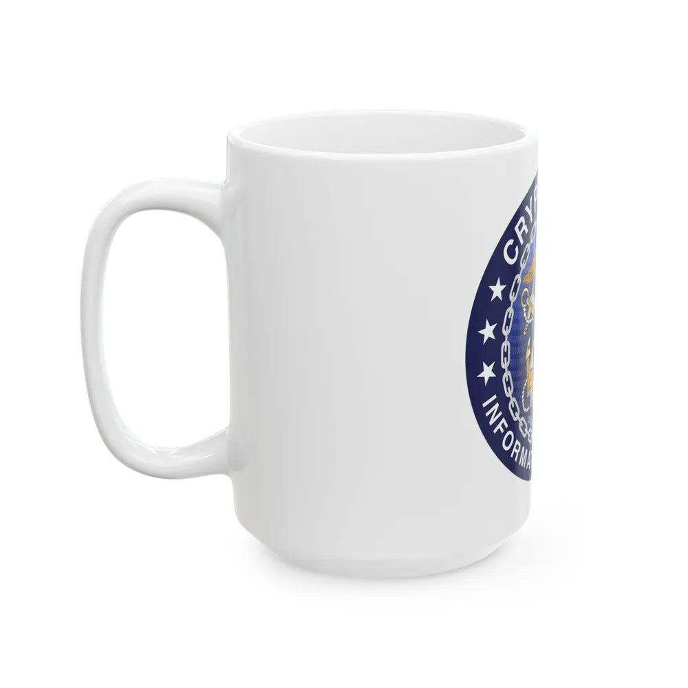 Navy cryptologic community (U.S. Navy) White Coffee Mug-Go Mug Yourself